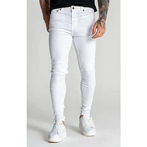 Gianni Kavanagh wit, core skinny jeans heren, Wit.