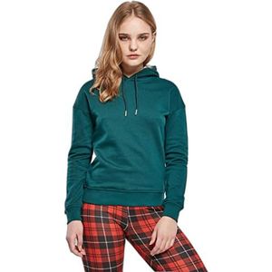 Urban Classics cropped terry dames hoodie, Jaspis