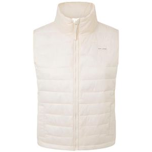 Pepe Jeans Sammy Mouwloos damesvest, Wit (schuimwit)