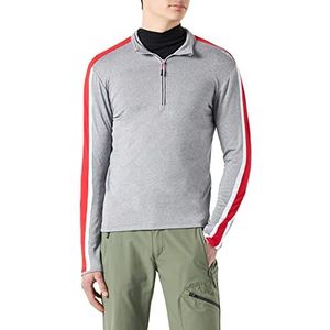 CMP Sweat-shirt pour homme, Gris Mel.-Ferrari, 56