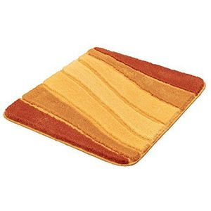 Meusch Ocean badmat 55 x 65 cm, bruin / oranje