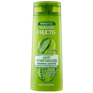 Garnier Fructis 2-in-1 rustgevende shampoo voor normaal haar, anti-roos, met groene thee en pyroctone olina, 250 ml