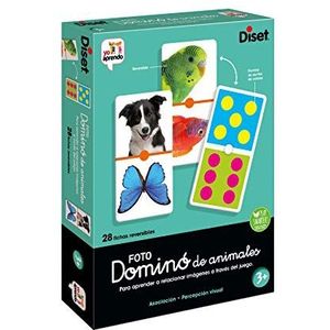 Diset - 68968 - Domino Foto Animals