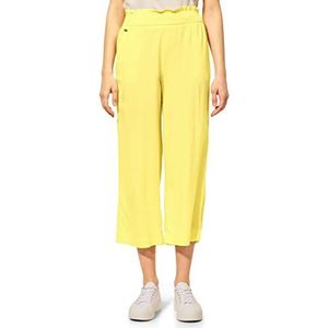 Street One Pantalon pour femme, Jaune Merry, 42W / 26L