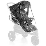 Hauck universele regenhoes voor buggy's met 3 en 4 wielen, shopper buggy, waterbestendig en duurzaam, 82 x 105 x 52 cm, transparant