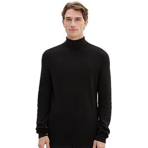 TOM TAILOR 1038241 heren sweater, 29999 - zwart.