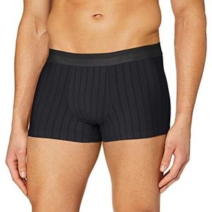 Hom - Comfort Boxer Briefs 'Chic' voor heren - Retro semi-transparante shorts, zwart.