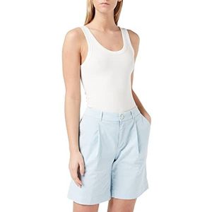 BOSS C Taggie-D Chino shorts voor dames van elastisch biologisch katoen, Navy417