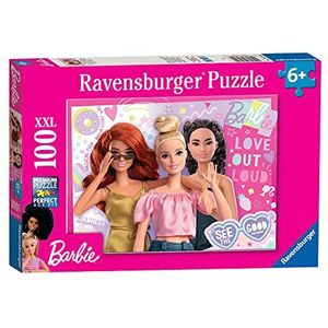 Ravensburger Barbie 100-delige puzzel voor kinderen vanaf 6 jaar - extra grote stukken
