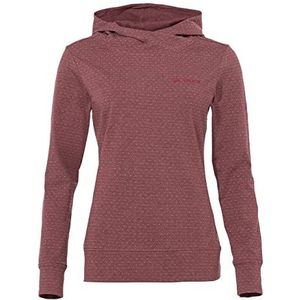 VAUDE tuenno dames hoodie, Dark Cherry