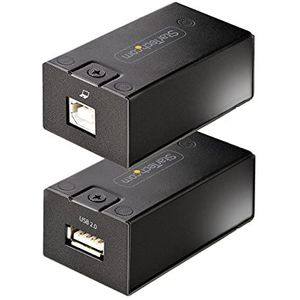 StarTech.com USB 2.0 verlengkabel naar Cat5e / Cat6 (RJ45) kabel, 150m USB uitbreidingsset naar Ethernet, USB naar Ethernet-converter, 480Mbps (C15012 USB-EXTENDER)