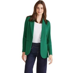 Street One A212081 Lange blazer voor dames, Verse lente groen