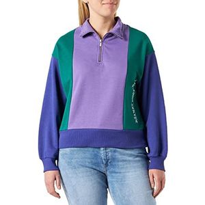 THEJOGGCONCEPT Jcsafine dames retro sweatshirt, 201532/Chive Blossom Mix, XL, 201532/Chive Blossom Mix