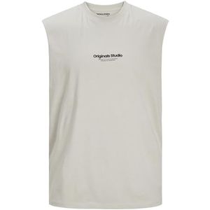 JACK & JONES Jorvesterbro Sn Mouwloze tanktop voor heren, Lichtbeige