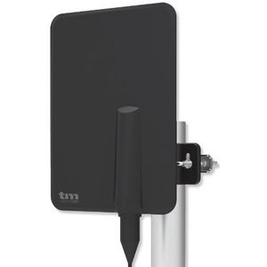 Antenne TV extérieure, gain élevé, résistante aux intempéries, support pour plusieurs signaux, idéale pour améliorer la réception en extérieur.
