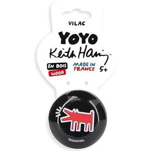 Vilac - Yoyo Wolf Keith Haring, 9222, meerkleurig