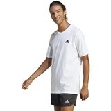 adidas Heren T-shirt Essentials Single Jersey geborduurd Small Logo Tee