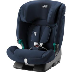BRITAX RÖMER EVOLVAFIX Converteerbare autostoel met ISOFIX, voor kinderen van 76 tot 150 cm (i-Size), 15 maanden tot 12 jaar, nachtblauw