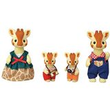 Sylvanian Families - Le Village – de familie giraf – 5639 – familie met 4 figuren – mini-poppen