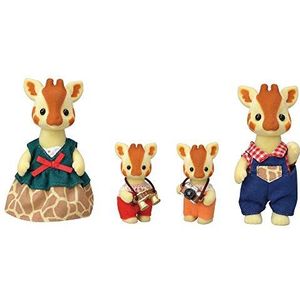 Sylvanian Families - Le Village – de familie giraf – 5639 – familie met 4 figuren – mini-poppen