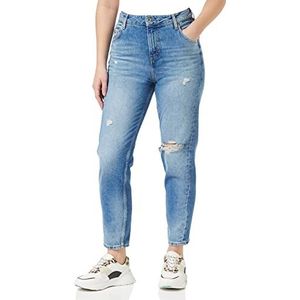 Mustang Moms damesjeans, middenblauw 575, 38W / 32L, middenblauw 575