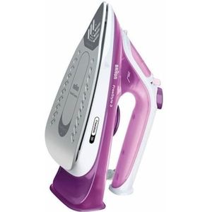 STEAM IRON FI3124 PU - POWER 2400 W - Supercramische zool - 270 ml watertank - Zelfbereiding