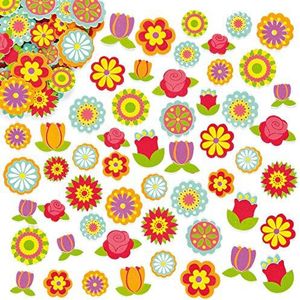 Baker Ross Bloemen Schuim Stickers 144-delige Set