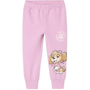 NAME IT Paw Patrol trainingsbroek voor meisjes, Pastel Lavendel