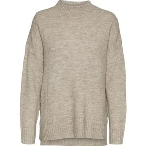 VERO MODA Vmlefile Oversize Boxy Blou Ga Noos Tll damestrui, Berken/detail: kleurenmix.