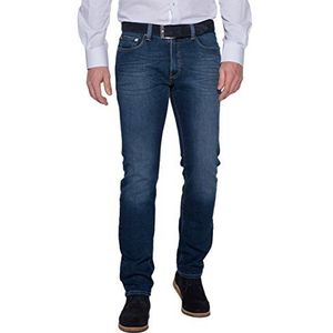 Pierre Cardin Jeans - Taps toelopende pasvorm Futureflex Lyon, Blauw (donkerblauw jeans 04).