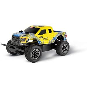 Carrera RC Ford F-150 Raptor, op afstand bestuurbare vrachtwagen voor kinderen en volwassenen, jongens en meisjes, authenticiteit door originele licentie en lichte en krachtige constructie, robuuste