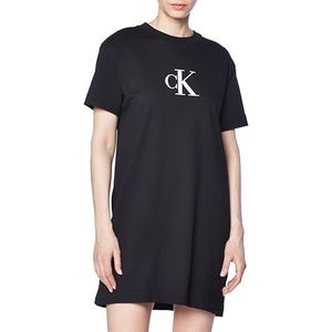 Calvin Klein Jeans Robes T-Shirt Femme, Noir (Ck Black), XXS