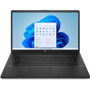 HP Laptop | 17,3 inch HD+ display | Intel Celeron N4120 | 8 GB DDR4 RAM | 256 GB SSD | Intel UHD grafische kaart | Windows 11 | QWERTZ | zwart