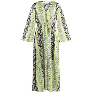 LOMASI Strandkaftan voor dames, 19323119-LO01, groen, meerkleurig, XS, strandkaftan, XS, Strandkaftan