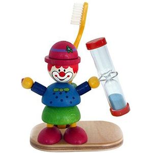 Hess clown tandenborstelhouder van hout