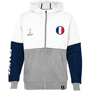 Officiële FIFA World Cup 2022 Hoody voor kinderen, Frankrijk, leeftijd 7 jaar