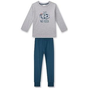 s.Oliver 233170 Lange pyjama voor jongens, Medium Grijs