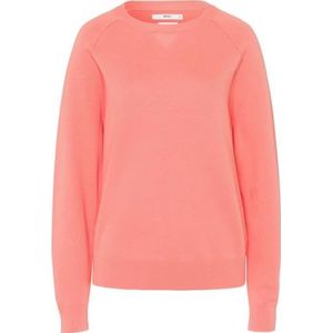 BRAX Style Lesley Sweater voor dames van katoen en viscose, Frozen Melba