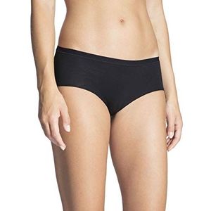 CALIDA Natural Comfort Boxer, zwart (zwart 992), 46 (maat fabrikant: medium) dames, zwart.