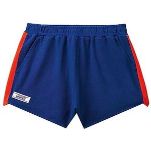 United Colors of Benetton Shorts Homme, Bleu Rouge 8g6, S
