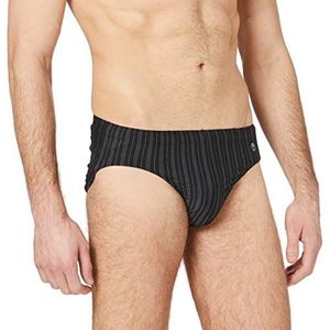 Schiesser Rio-Slip, zwart-zwart (000), Large heren, zwart (000)