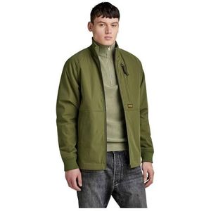 G-Star RAW Zomerjack Track met Logo Shadow Olive