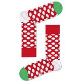 Happy Socks Big Dot sneeuwpop sokken voor heren, Veelkleurig (430).