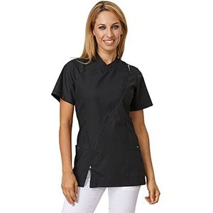 SIGGI Owen Blouse, tuniekshirt, uniseks, Zwart, XXL