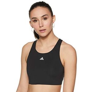 adidas ULT Alpha Bra sportbeha, voor dames (1 stuk), zwart.