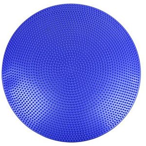 Cando® Balance Disc, balanskussen met noppen, opblaasbaar zitkussen, 60 cm diameter, blauw