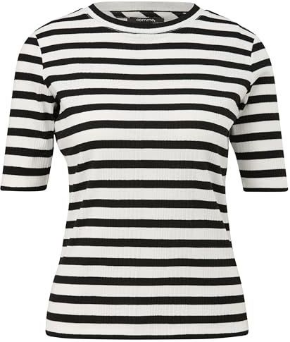 comma T-shirt voor dames, 01G7 Wit, 44