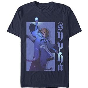 Star Wars T-shirt à manches courtes unisexe Droid Looking For Organic, Bleu marine, L