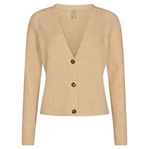 SOYACONCEPT Sc-Nessie dames sweater, 98205 zand melange, XL, 98205 Sand Mix