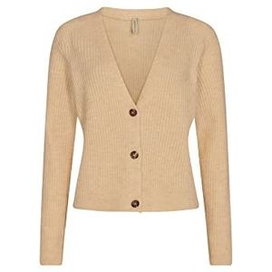 SOYACONCEPT Sc-Nessie dames sweater, 98205 zand melange, L, 98205 Sand Mix